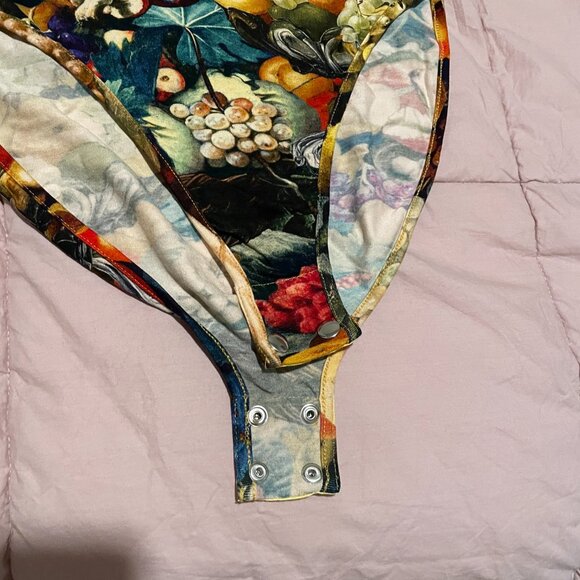 Samantha Pleet Harvest Turtle Bodysuit Size Small - Picture 7 of 7